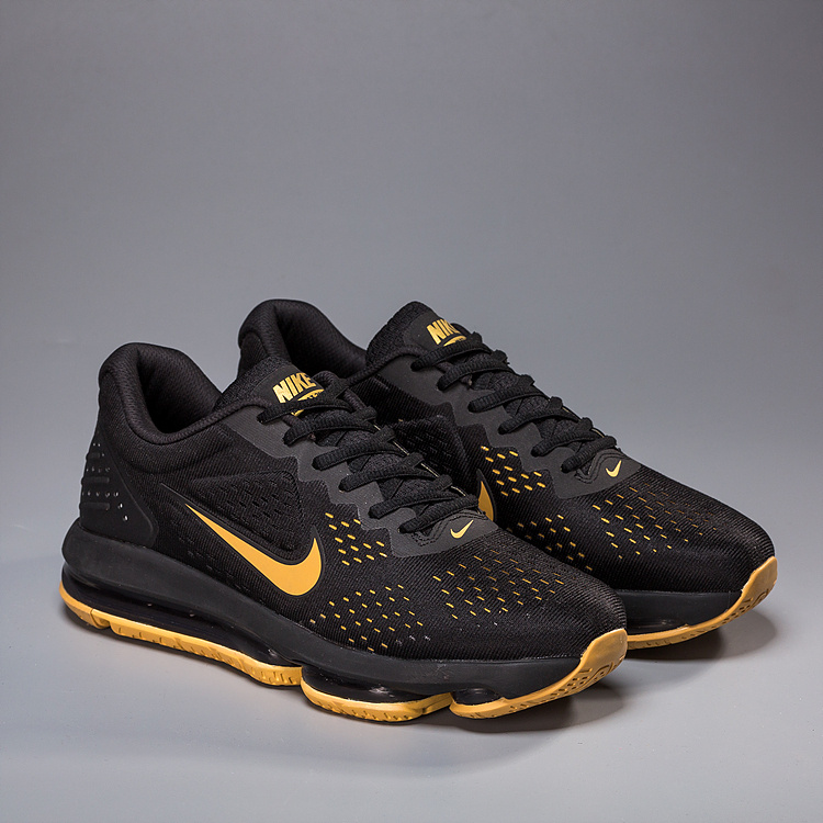 Nike Air Max 2019 Black Yellow Shoes